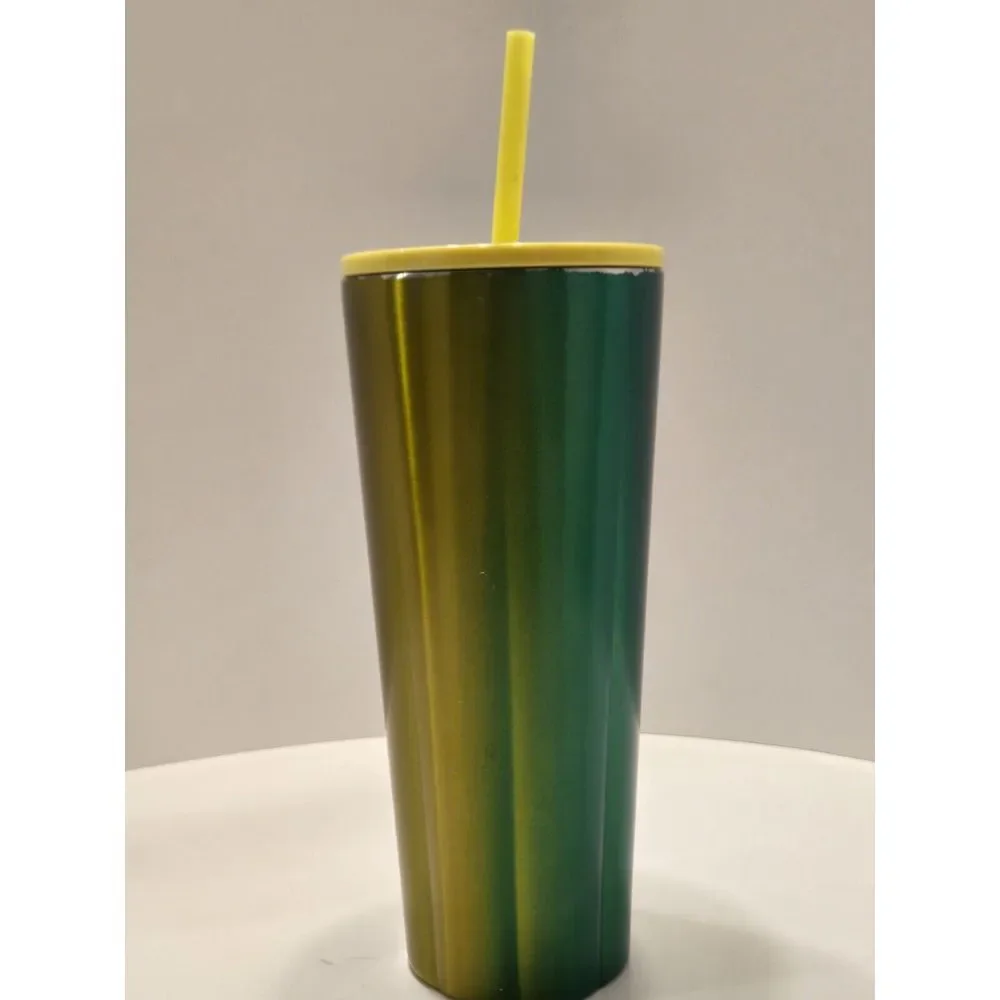 Starbucks yellow green